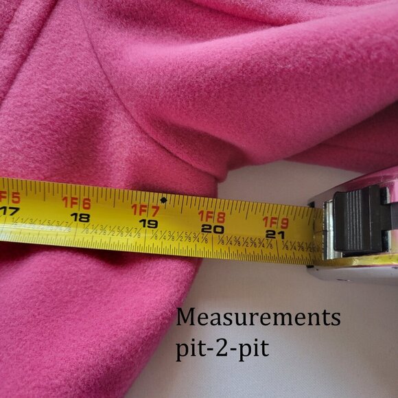 GALLERY COLLECTION FUSHIA/PINK WOOL BLAZER (Size: Medium) - Picture 14 of 15